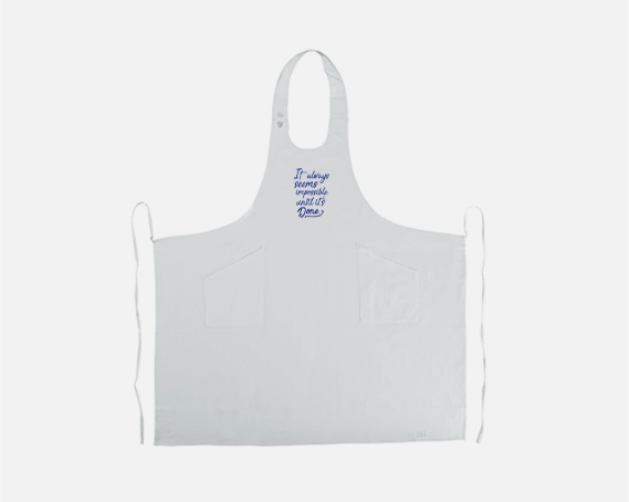 100 % coton ajustable avec 2 poches